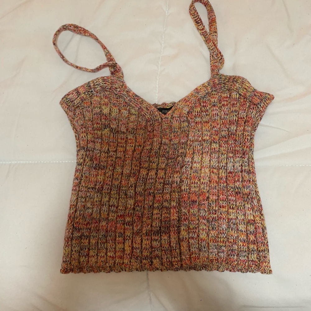 “Sweater” tank top